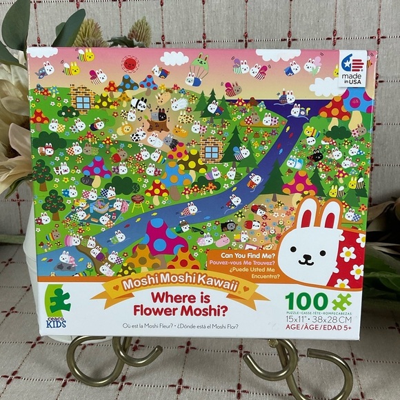 Moshi Moshi Kawaii Where is Flower Moshi? Where is Super Moshi? Jigsaw Puzzles - Picture 5 of 7